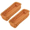 Dinnerware Sets Rack Home Plastic Storage Basketsss Desk Sundry Organizer Woven Plate Multipurpose Baskets