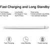 Caneta stylus capacitiva bluetooth para apple ipad pro com rejeição de palma caneta stylus magnética tela de toque tablet pc ativo lápis stylus