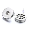 Stud Simple Sier Kaplama 12mm 18mm Snap Düğme Küpeleri Kadınlar Erkekler Saplamalar Düğmeleri Takı Damlası Teslimat Dhqfd
