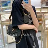 2024 woman designer bag wave crossbody bag 2 Piece shoulder chain bags casual lady cross body Gold Letters Leather