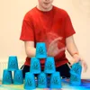Inne zabawki 12 szt. Szybkie układanie kubków Gra w układanie w stosy Śmieszne Indoor Speed Cup Training Szybka reakcja 230710