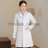 Autres vêtements Unisexe Blanc Blouses de laboratoire Salon de beauté Vêtements de travail Toilettage pour animaux de compagnie Blouses de laboratoire à manches longues Famale Spa Uniforme Service de santé Vêtements de travail x0711