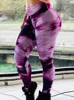 Legginsy damskie Abstrakcyjne legginsy z nadrukiem Kobiety Workout Fitness Jogging Bieganie Legginsy Rajstopy na siłownię Elastyczna odzież sportowa Ćwiczenia do jogi Spodnie