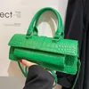 Вечерние сумки 2023 Модные женские сумочки высокого качества Pu Stone Photke Plears for Women Trend Trend Shopping Bead Bag 230711