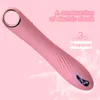 Volwassen Speelgoed Elektrische Schok Dildo Vibrator Mini Vrouwelijke Anale G Spot Clitoris Stimulator Vinger Lippenstift Vibrator Masturbator Seksspeeltje voor Vrouwen 230710