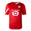 Losc Lille 2023 2024 Fjärde hemfotbollströjor Cabella J David Ounas Angel Football Shirts 22 24 Lille Olympique Andre Yazici Maillot Away Kid Kit Equipment