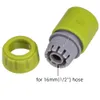 Watering Equipments 10PCS 1/2 inch 16mm Connectors Gardening Tap Water Pipe Quick Connect Adapter Hose Extend Repair Fitting Watering Greenhouse 230710