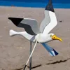 Garden Decorations Seagull Windmill Outdoor Bird Holiday Decorative Wind Spinners Personalized Courtyard Decor Gift Accessories 230710