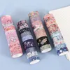 Papier Cadeau 9 Rouleaux Beauté Pour La Nature Washi Ruban Décoratif Fleurs Masquage Scrapbook Journal Autocollants Fournitures Scolaires DIY Autocollant Décor