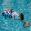 Sand Play Water Fun Toddler Pool Float Inflatable Car Baby Swim with Adjustable Sun Canopy and Safety Seat Toys for kids 14 Years 230711