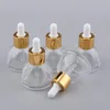 Makeup Brushes 5Pcs Glass Dropper Bottles For Essential Oils 35ML