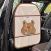 Fundas de asiento de coche Kick Mat para niños Protectores impermeables Esteras Protector Funda de asiento trasero Organizador