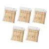 Dinnerware Sets Dessert Picker Disposable Two-tooth Fork Wooden Healthy Cake Fruit Stick Picking Eco-friendly Snack Mini