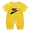 Baby Clothes Cotton Girls Rompers Summer Short Sleeve 0-24M Bblue Baby Boys Bodysuit Newborn Brand Clothing Infant Pajamas