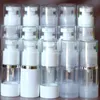 100st/lot 15ml 30ml 50ml Transparent Essence Pumpflaska Plast Airless-flaskor För Lotion Schampo Kosmetikbehållare Bdlsr