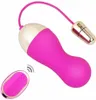 Vibradores Púrpura Negro Bullet Juguetes Carga USB Vibradores Impermeable Control Remoto Inalámbrico Huevo Producto Adulto Del Sexo Para Mujeres Juguetes Sexuales 230710