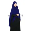 Xales Cobertura Completa Mulheres Muçulmanas Xales de Oração Niquab Cachecol Longo Khimar Hijab Árabe Islâmico Overhead Ramadan Tops Roupas x0711