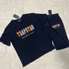 Ontwerper Trapstar T-shirt Tijger Trainingspak Letter Geborduurde print Grafische korte mouwen Trapstar Shirt en shorts Harajuku Hip Hop Streetwear Sportkleding 6416