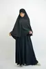 ショール女性謙虚ヘッドカバー Khimar ヒジャーブオーバーヘッドインスタント Amira イスラム教徒イスラム祈りビッグショールスカーフイスラム Niqab アラブ帽子 x0711