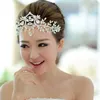 Hair Clips Bride Tiara Head Chain Jewelry Frontlet Wedding Accessories Bridal Headpiece Princess Crown Tiaras D88