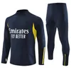 2023 SURVÊTEMENT Real MadridS Combinaison d'entraînement demi-zip VINI JR 23 24 Kit de football pour hommes et enfants madrides Sportswear MODRIC chandal futbol survetemen Jogging Football Set