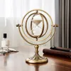 Dekorative Objekte Figuren Nordic Creative Retro Metall Sanduhr Timer TV Schrank Veranda Dekoration Büro Zuhause Ornamente 230710