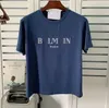 Męskie tshirts Balman Tshirt s designer men kobiety Summer Black czerwony liter