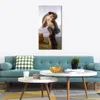 Hand Painted Canvas Art William Adolphe Bouguereau's Classic Portrait Painting Evening Mood Study Room Decor