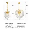 Pendant Lamps American Style Vintage Water Drop French Lamp Light Luxury Living Room Bedroom Porch Dining Glass Chandelier