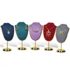 Scatole portagioie Mini collana porta ciondolo Display 11 cm 15 cm altezza busto manichino gioielli 230710