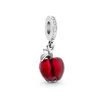 925 Argent Fit Pandora Charm Nouvelle Ampoule Étoile De Mer Fraise Flamingo Chauve-Souris Boisson Pomme Perle Dangle Mode Charmes Ensemble Pendentif DIY Fine Perles Bijoux