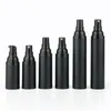 15ml 30ml 50ml Black Airless Bottle AS Press Typ Plastic Emulsion Spray Scrub Sub-flaska Tom kosmetikabehållare Mtowj