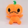 Partihandel 30 cm Halloween Pumpkin Plush Toys Halloween Holiday Present inomhusdekoration