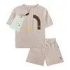 In Stock Kids Kids Designers Kleding Peuter jongens kledingsets Summer Baby korte mouw T-shirt shorts 2 stks kostuum voor kinderkleding tracksuit