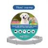 Dog Collars 1 Piece/box Pet Effective Prevention Parasite Retractable For Puppy Cat Large Dogs Flea Ticks