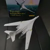 Flugzeugmodell, Flugzeugmodell, Spielzeug, Maßstab 1:200, russische Luftwaffe, Tupolew TU 160 TU160, Nachbildung aus Druckguss-Legierungsmetall, für Sammlung 230710