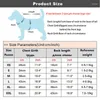 Dog Apparel Spring Summer Overalls For Dogs Turtleneck Pet Pajama Cotton Jumpsuit Whippet Italian Greyhound Clothes Sleepwear