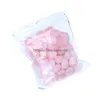 Stone Natural Pink Crystal 15 mm Coeur Fonction d'ornements Quartz Crystals de guéris