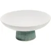 Dinnerware Sets Decorations Fruit Footed Bowl Tray Dining Table Bar Bowls Basket Porcelain Dried Gift Candy Dish Lid