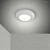 Ceiling Lights Motion Sensor Wireless Light Sensing Activated Battery Operated LED Lamp Entrance Closet Stairs Hallway Garage Basement
