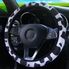 Steering Wheel Covers Print Elastic Car Auto Cover No Inner Ring Wrap For 37-38CM/14.5"-15" M Size Neoprene Hand Bar Protector Stuff