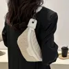 Bolsas de cintura bolsa de cintura feminina tecido de palha bolsa de ombro feminina bolsa tiracolo para mulheres verão pochete pochete feminina bolsa de peito 230711