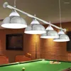 Ljuskronor Biljardlampa Pool Pendel Hall Rum Club Shade Black Eight Snooker Special LED Shadowless