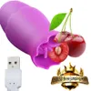 Jouets pour adultes Charge USB Oeufs d'amour Sucer la langue Vibromasseur Nipple Sucker Masseur corporel Stimuler la poitrine Agrandir Marchandises pour adultes Sex Toys pour femmes 230710