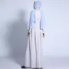 Ropa étnica Robe Femme Musulmane Lasser Bairam Árabe Suelto Abaya Oriente Medio Ramadán Moda musulmana Dubai Turquía Vestido largo