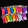 Akrylpulver Vätskor Blandade 10 NEON-färger Fluorescerande fosforpigmentpulver för nagelglöd under ultraviolett ljus 1 lot=10 färger 10 gram per färg 230711