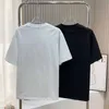 القطن النسائي tshirts تي شيرتات مطرزة athleisure الأزياء الأنيقة التطريز 100 ٪