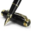 Vulpennen STONEGO 038 mm Fine Nib Pen Black Metal Kalligrafie Schrijfgeschenk 230707