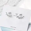 Ohrstecker Top Qualität Zweig Set CZ Blatt für Frauen Mädchen Schmuck Orecchini Aros Aretes Ohrring