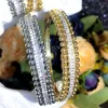 Серьги ожерелья устанавливают Kellybola Boho Sparkly Drendy Stackable Princess Bangle Ring для женщин Полный микробический циркон свадебный саудовский арабский